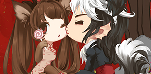 《完美世界2》月仙+巫师（约克夏+边牧）